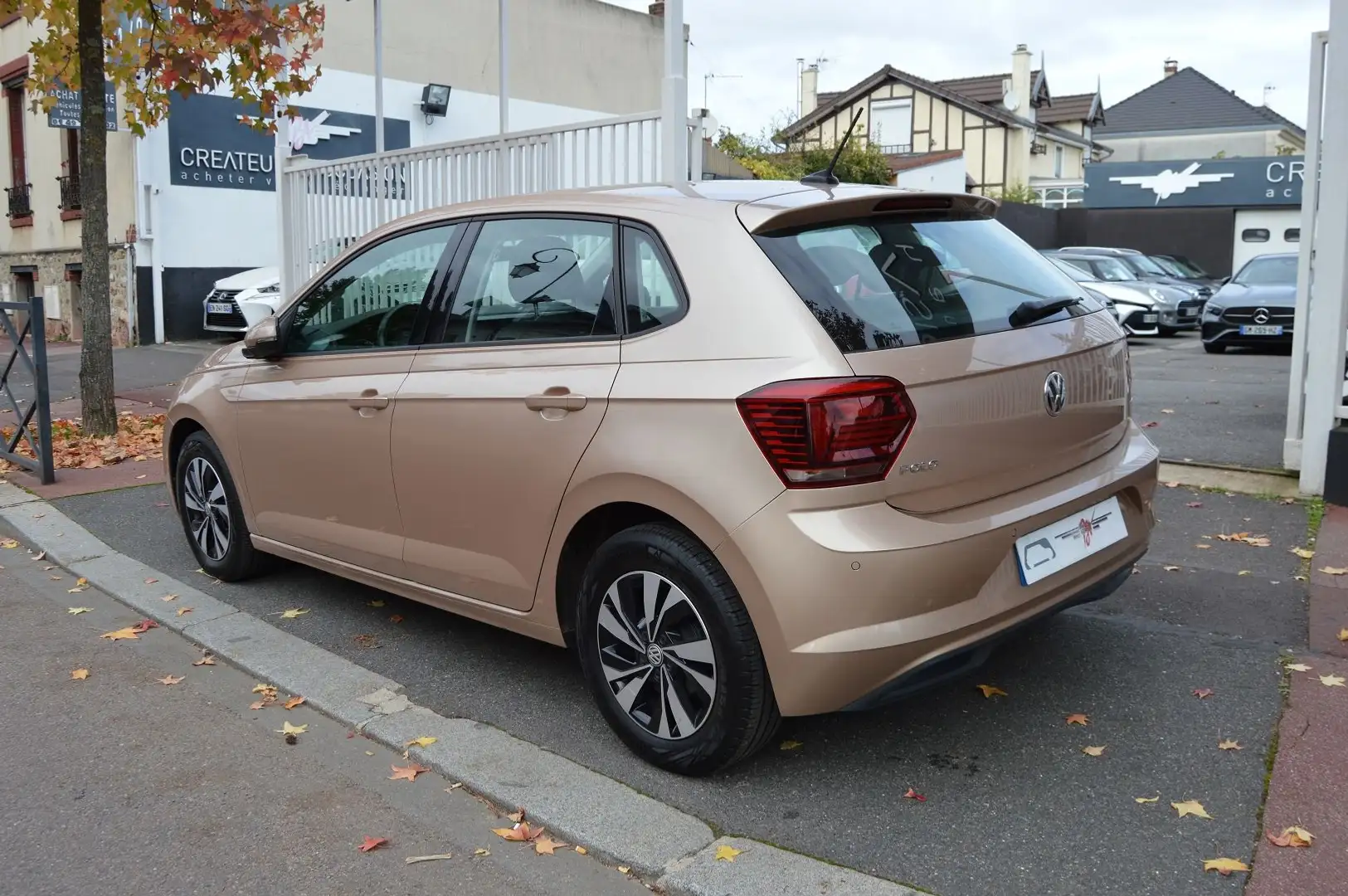 Volkswagen Polo 1.0 TSI 95CH CONFORTLINE DSG7 EURO6D-T Beige - 2