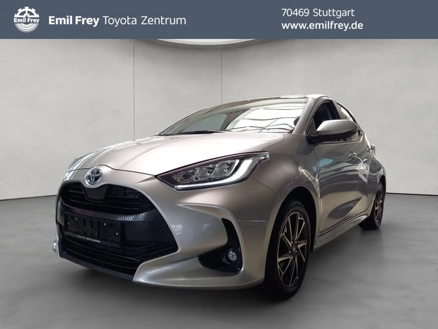 Toyota Yaris Hybrid 1.5 VVT-i Team D /Comfort-P./Klimaaut Argent - 1