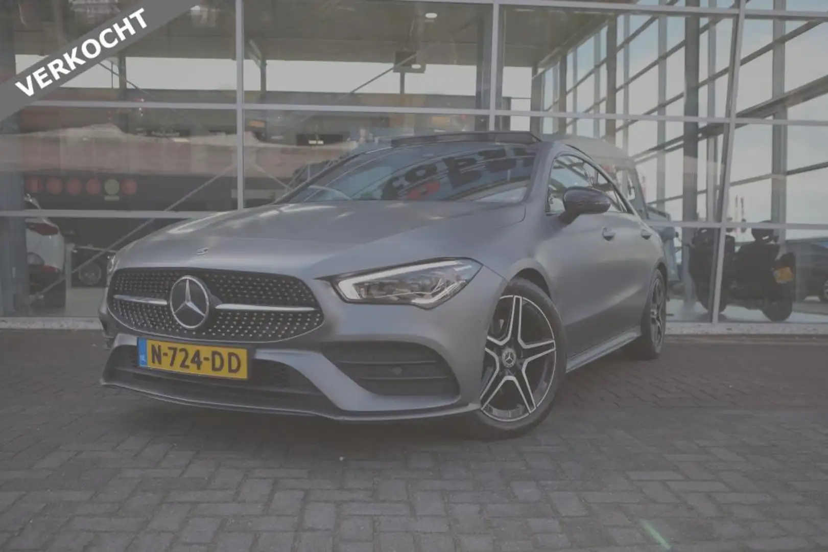 Mercedes-Benz CLA 180 AMG | Pano | Sfeerverlichting | VERKOCHT Сірий - 1