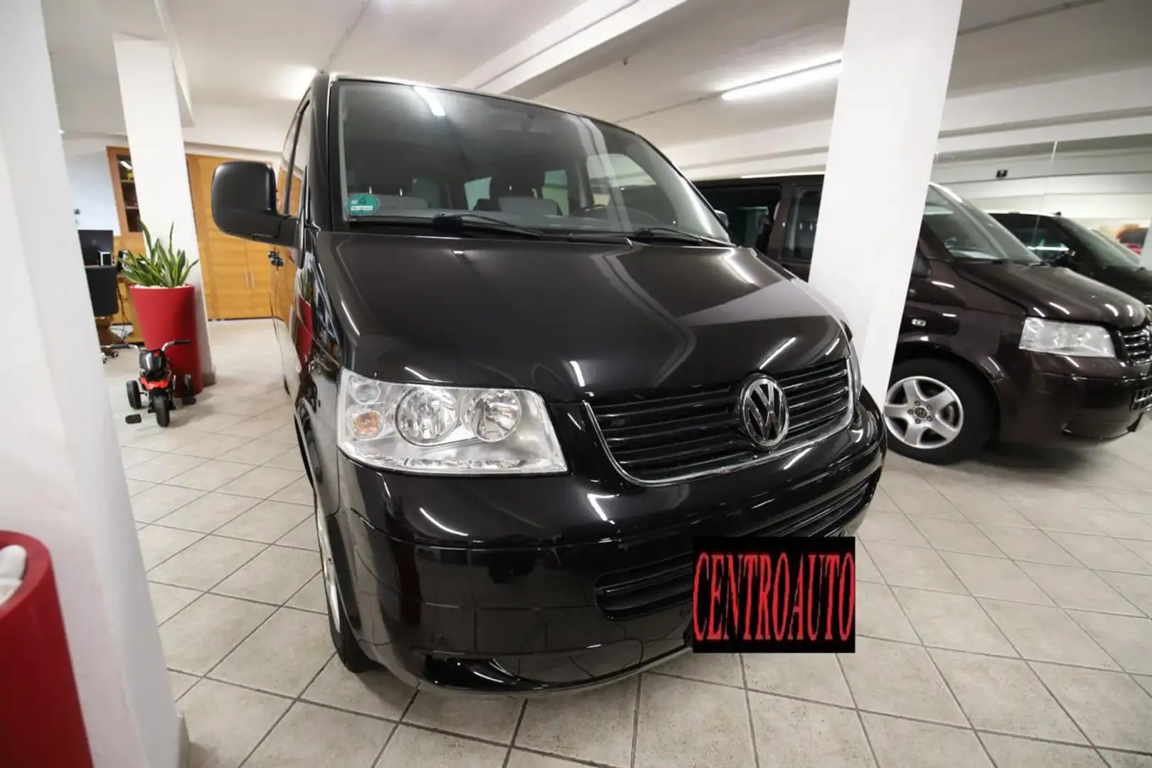 Volkswagen T5 Multivan VW T5 2.5 tdi 131cv 7Posti Klima  G.traino Nero - 1