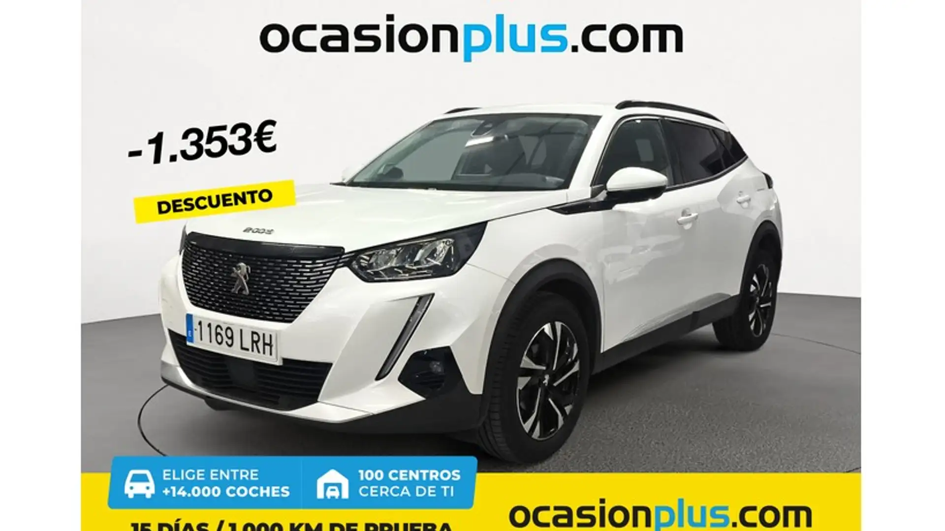 Peugeot 2008 1.2 PureTech S&S Allure Pack 130 Blanc - 1