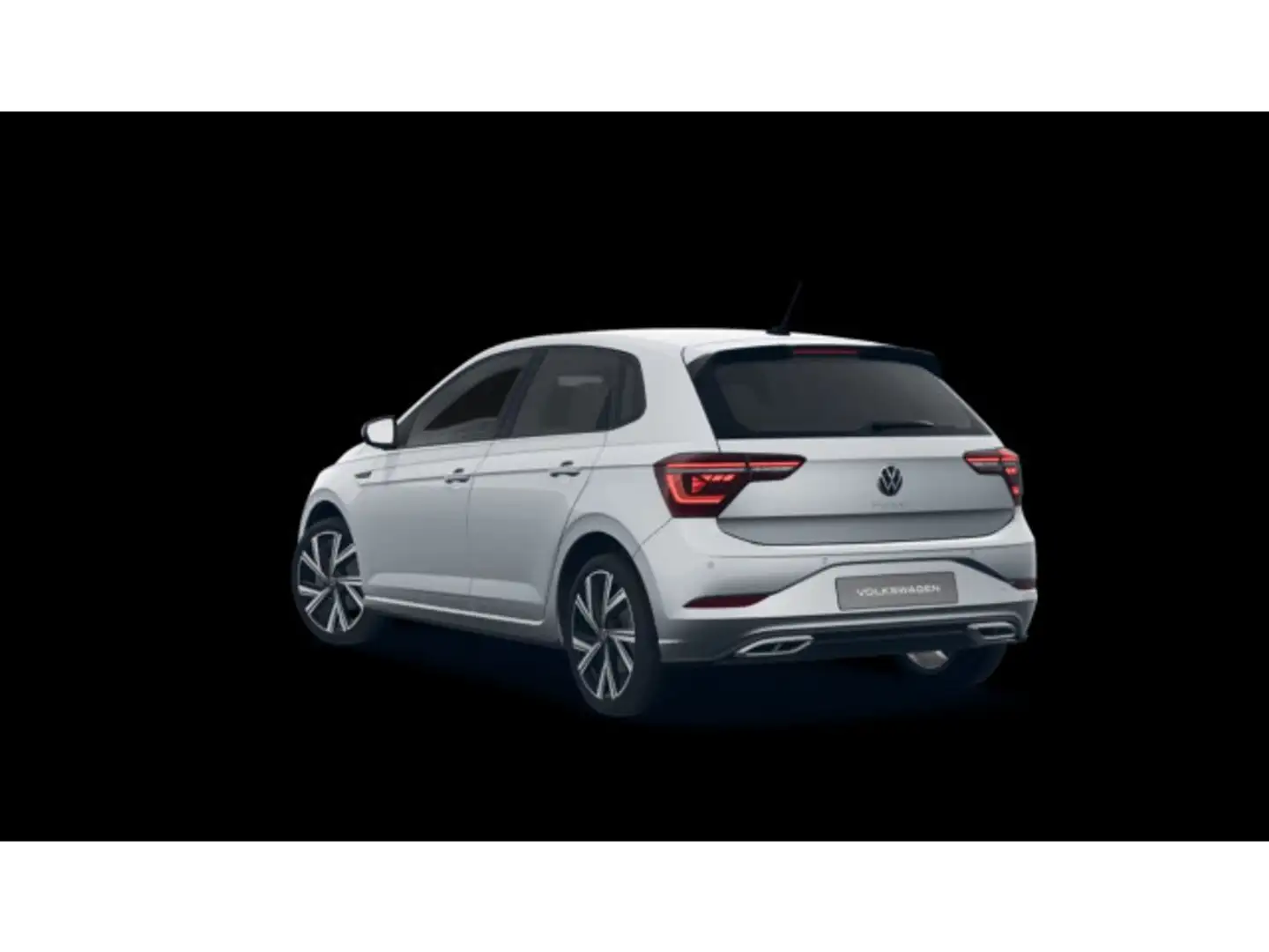 Volkswagen Polo VI 1.0 TSI OPF DSG R-Line Silber - 2