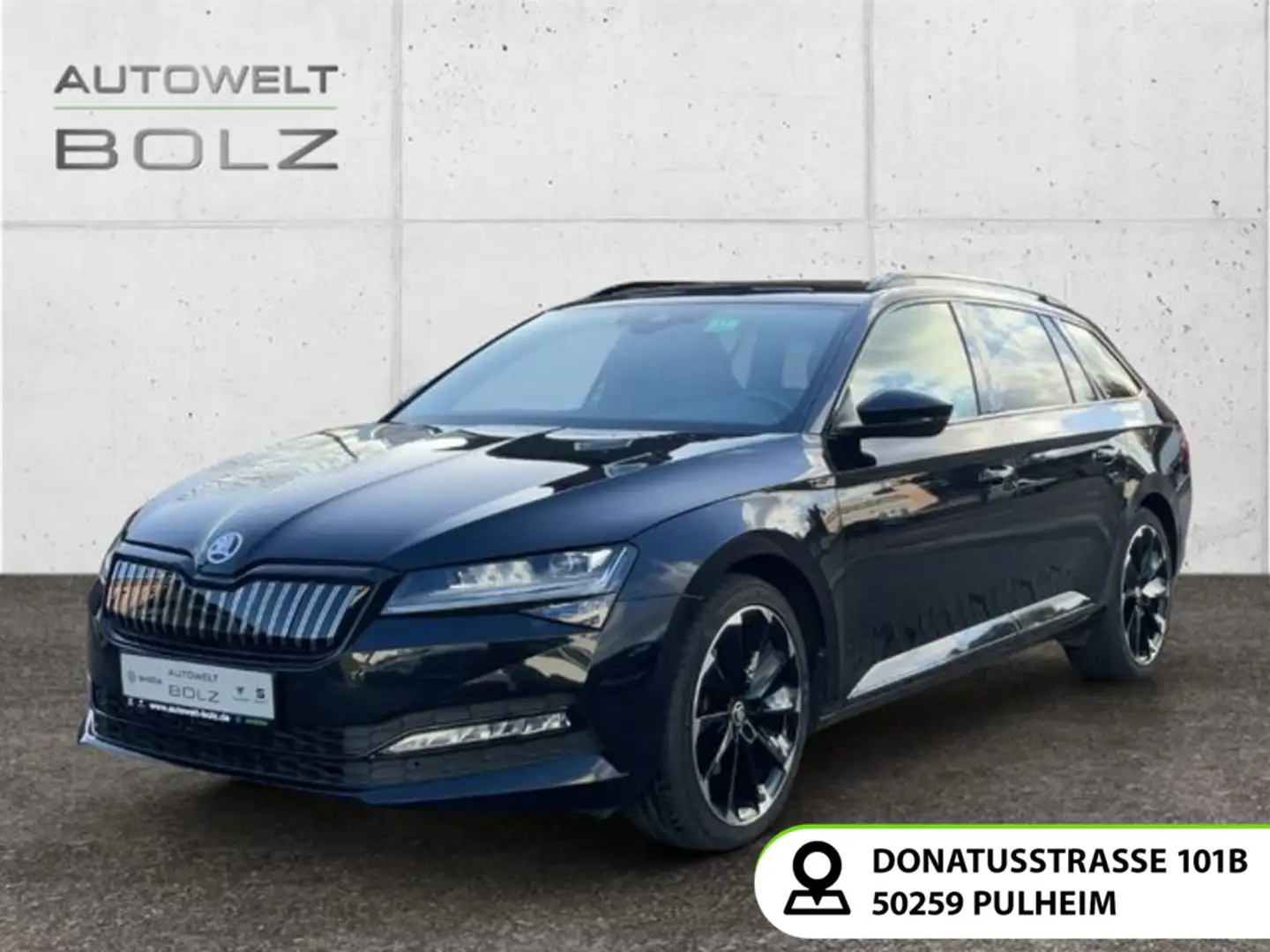 Skoda Superb Combi Sportline iV 1.4 TSI StandHZG Navi Schwarz - 1