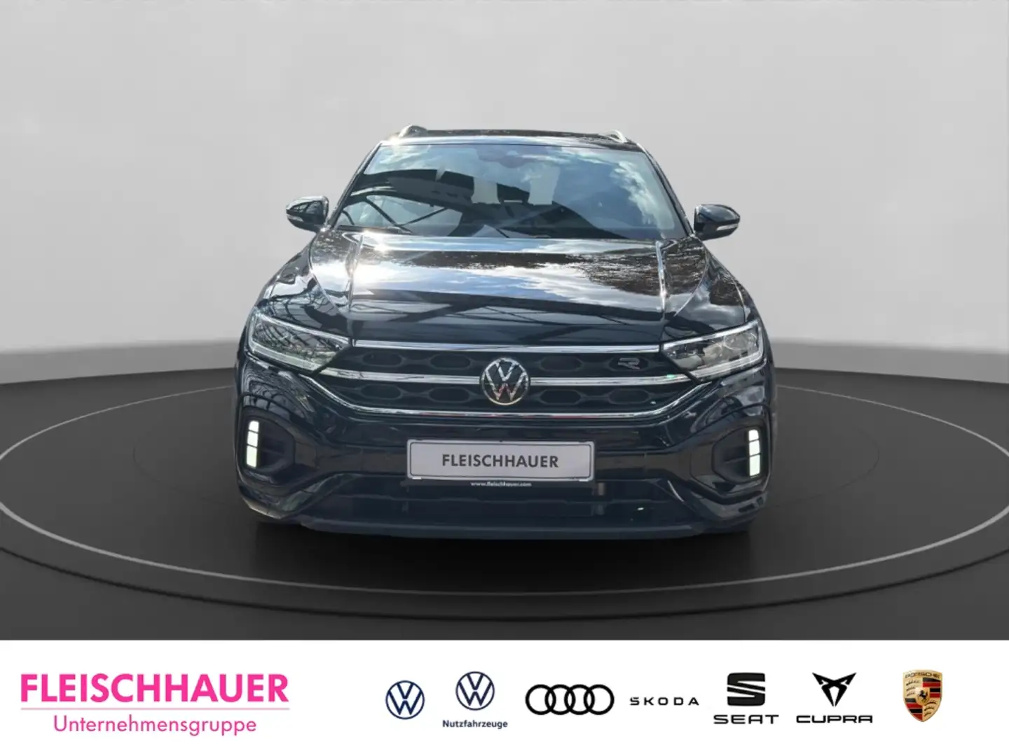 Volkswagen T-Roc R-Line 1.0 TSI Digitales Cockpit LED ACC Apple Car Schwarz - 2