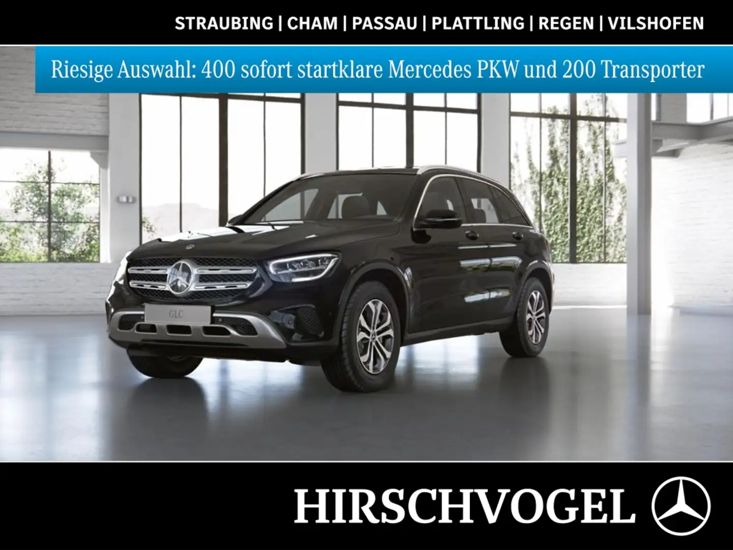 Mercedes-Benz GLC 200 4M OFF-ROAD/AMG-Line+MBUX+Navi-Plus+LED Negro - 1