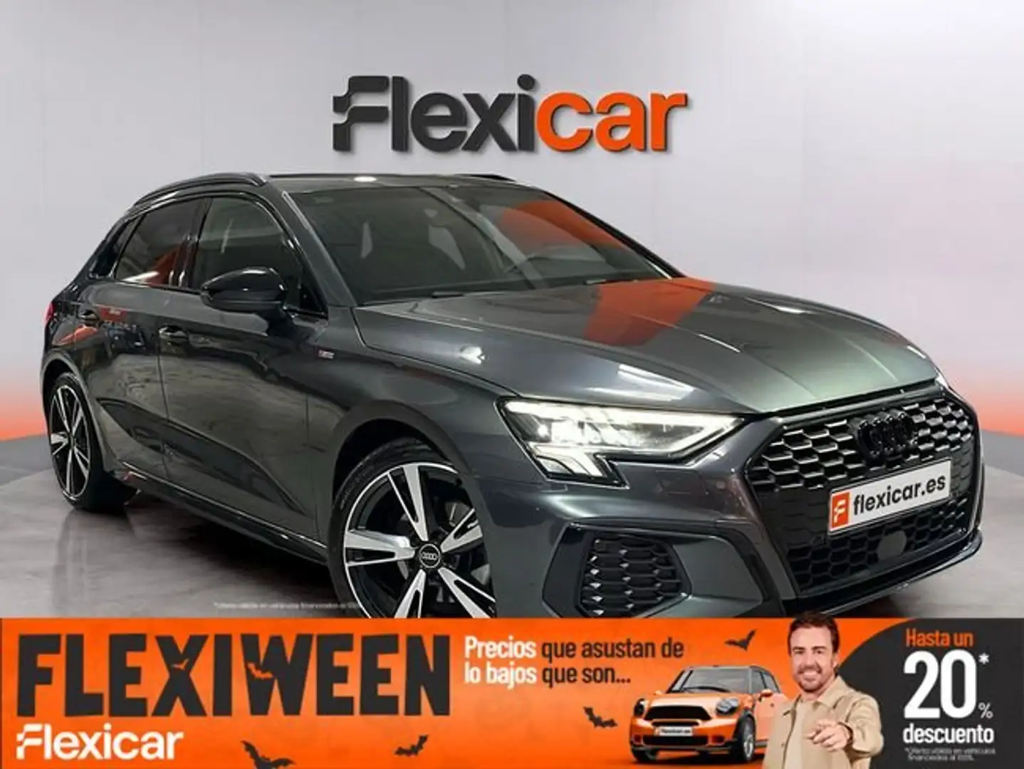 Audi A3 Sedan Black line 35 TFSI 110kW S tronic Gris - 1