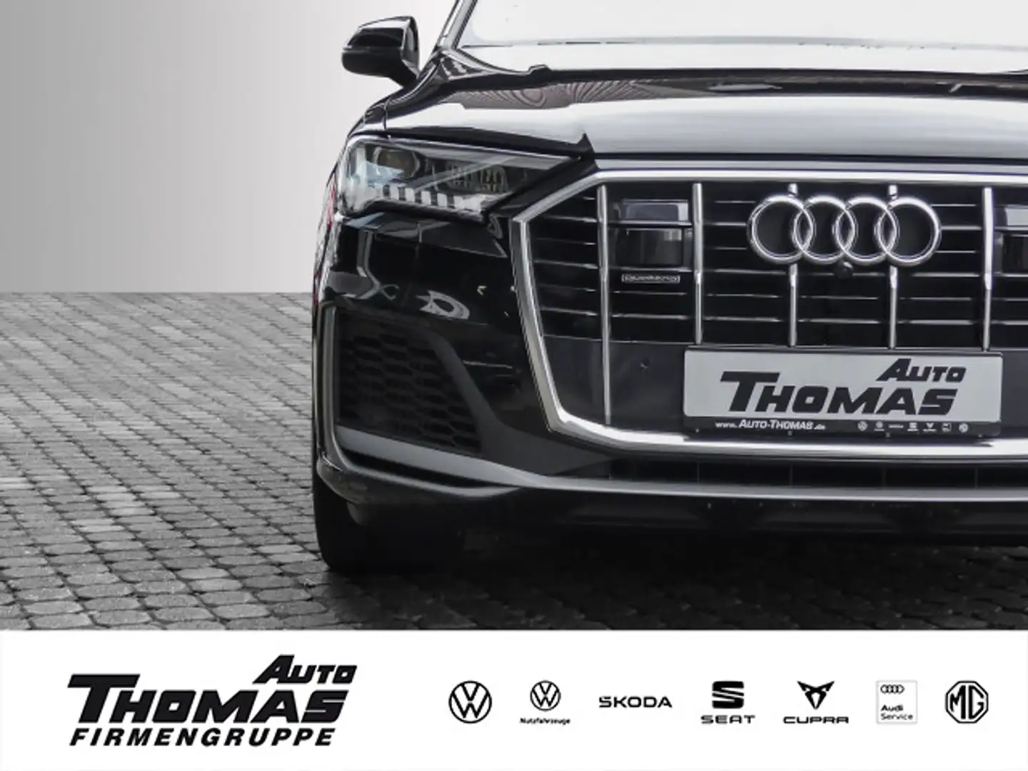 Audi Q7 S line 55 TFSI quattro Tiptronic MATRIX+LEDER Nero - 1