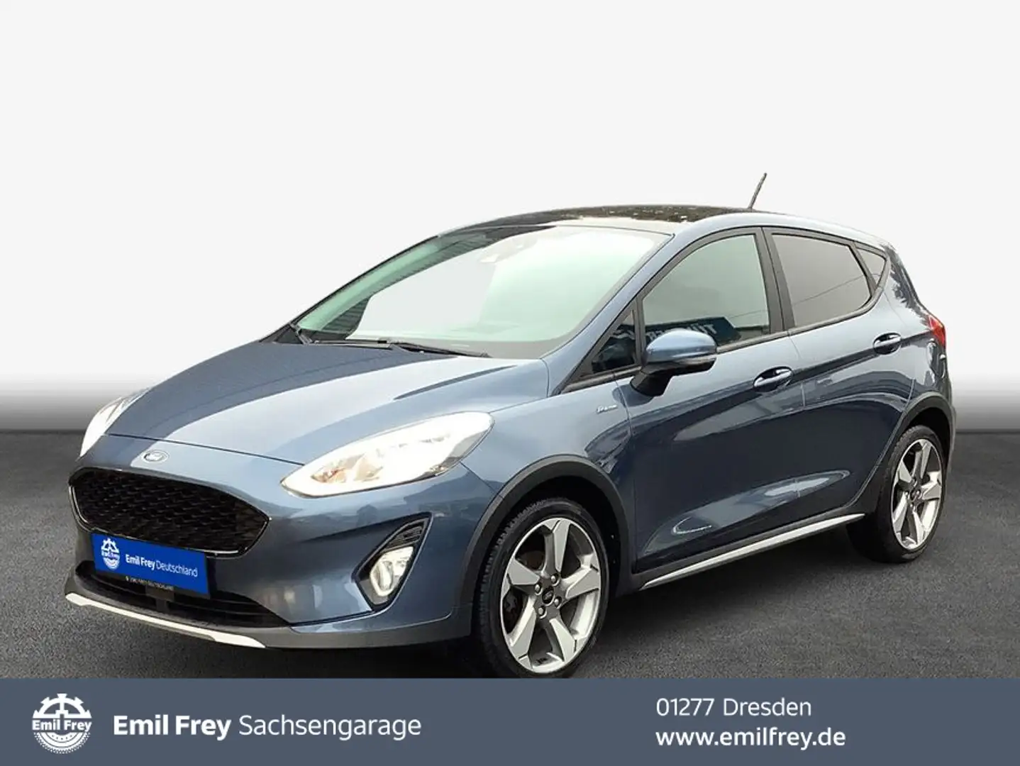 Ford Fiesta 1.5 TDCi ACTIVE Pano ACC PDC Wi-Pa Blau - 1