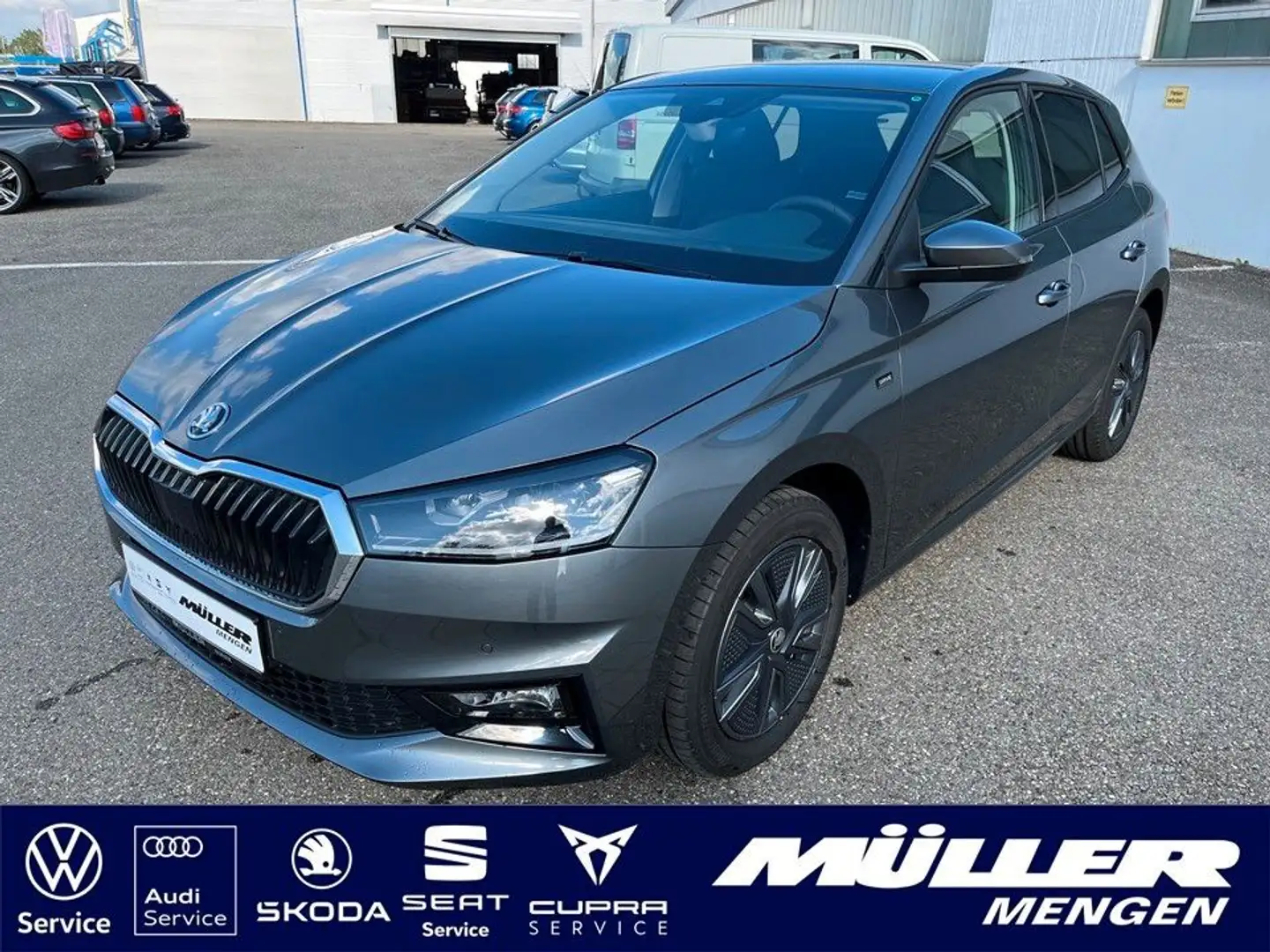 Skoda Fabia Tour 1,0 TSI ACC|Winter Plus|Climatronic Grijs - 1