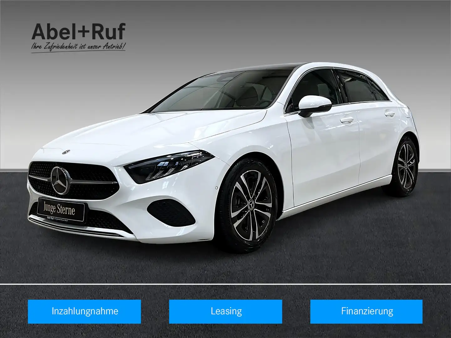 Mercedes-Benz A 180 d PROGRESSIVE+LED+Kamera+Pano+LrHz Weiß - 1