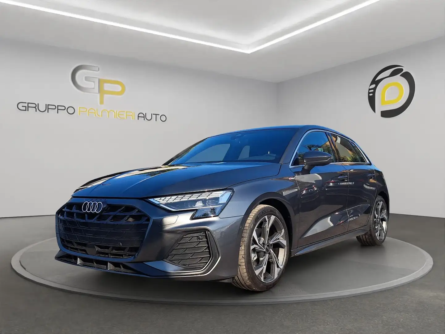 Audi A3 A3 Sportback 2.0 tdi S line edition 150cv s-tronic Grijs - 2