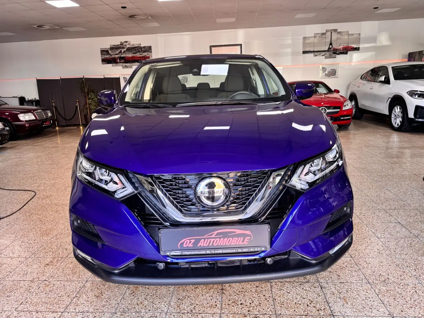 Nissan Qashqai Acenta nur 29321 km Blau - 2