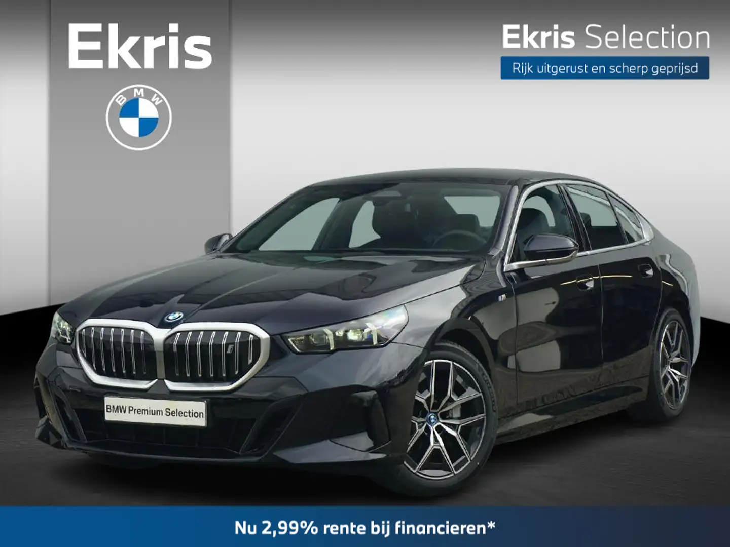 BMW i5 eDrive40 M Sport | Panoramadak / Comfortstoelen / Zwart - 1