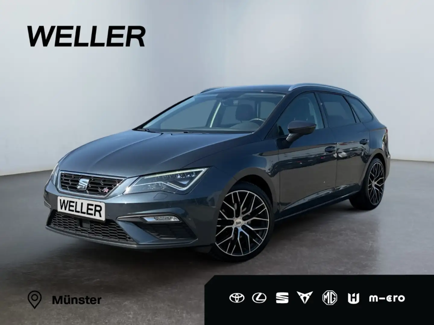 SEAT Leon ST 2.0 TDI DSG FR *LED*Navi*CarPlay*SHZ*PDC* Grau - 1