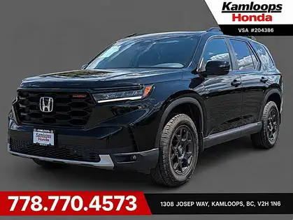 Black 2025 Honda Pilot SUV / Crossover All-Wheel Drive Automatic
