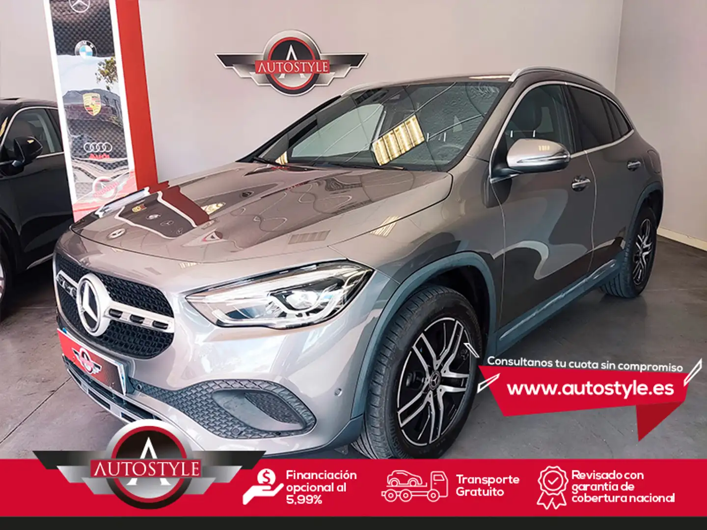 Mercedes-Benz GLA 200 200d 8G-DCT Gris - 1