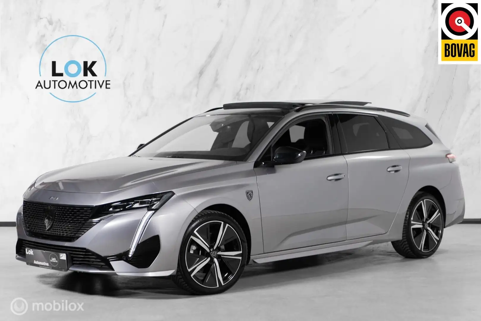Peugeot 308 SW 1.2 PureTech GT PANO|360CAMERA|LED|KEYLESS| Grijs - 1
