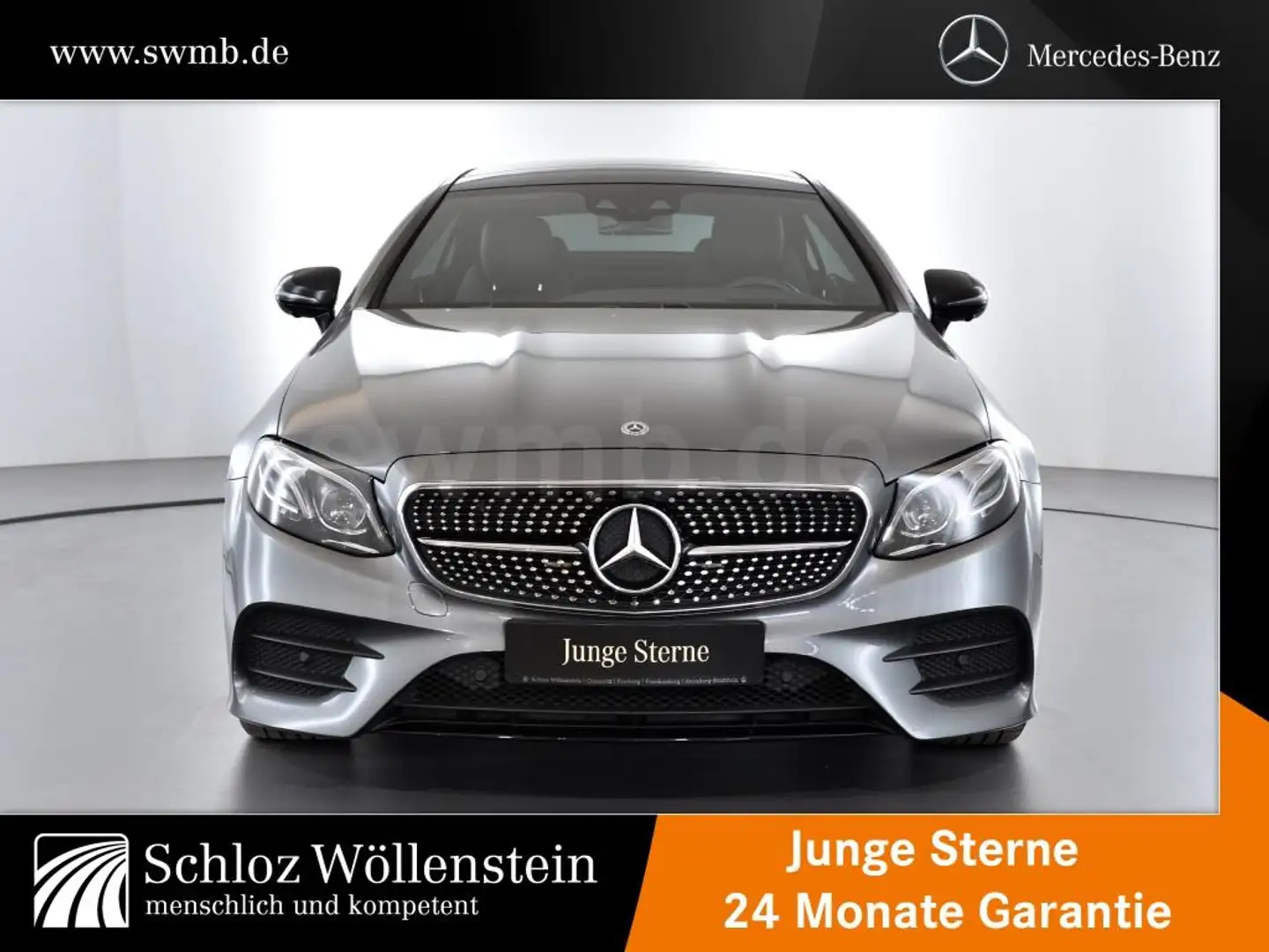 Mercedes-Benz E 350 d Coupé AMG/MULTIBEAM/PanoD/360Cam/HuD/20" Gri - 2