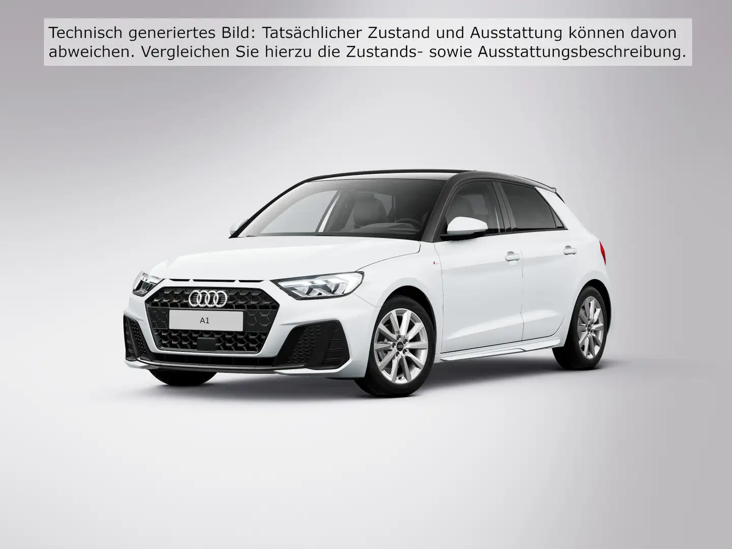 Audi A1 25 TFSI 2x S LINE LED DAB+ SITZHZG Weiß - 2