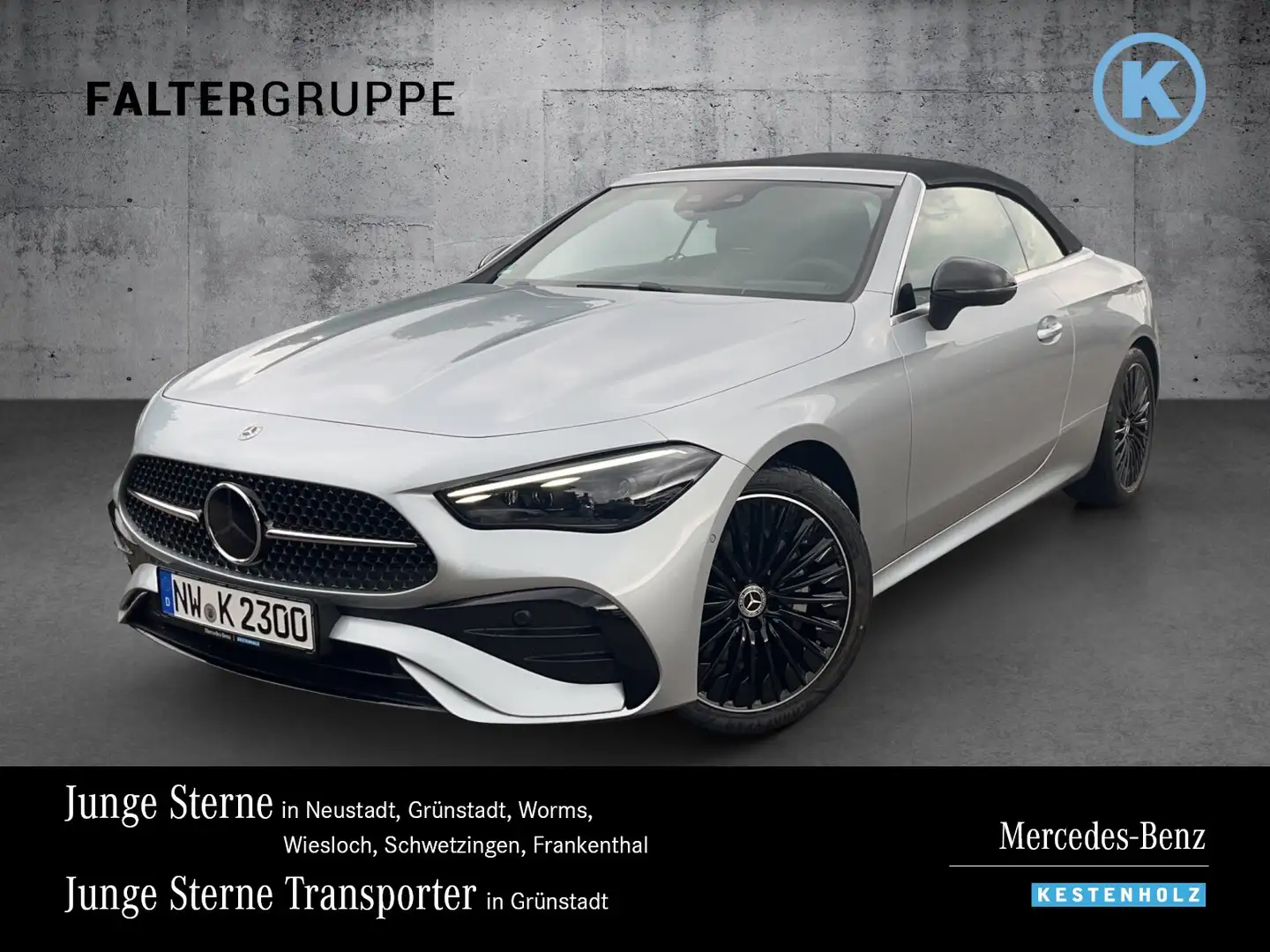 Mercedes-Benz CLE 200 CLE 200 AMG+NIGHT+KAM+DISTRO+AHK+AIRSCARF/CAP Navi Silber - 1