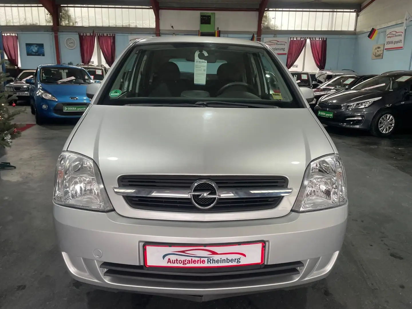Opel Meriva 1.6*KLIMA*ZAHNRIEMEN NEU*ALLWETTER*TÜV NE Silber - 2