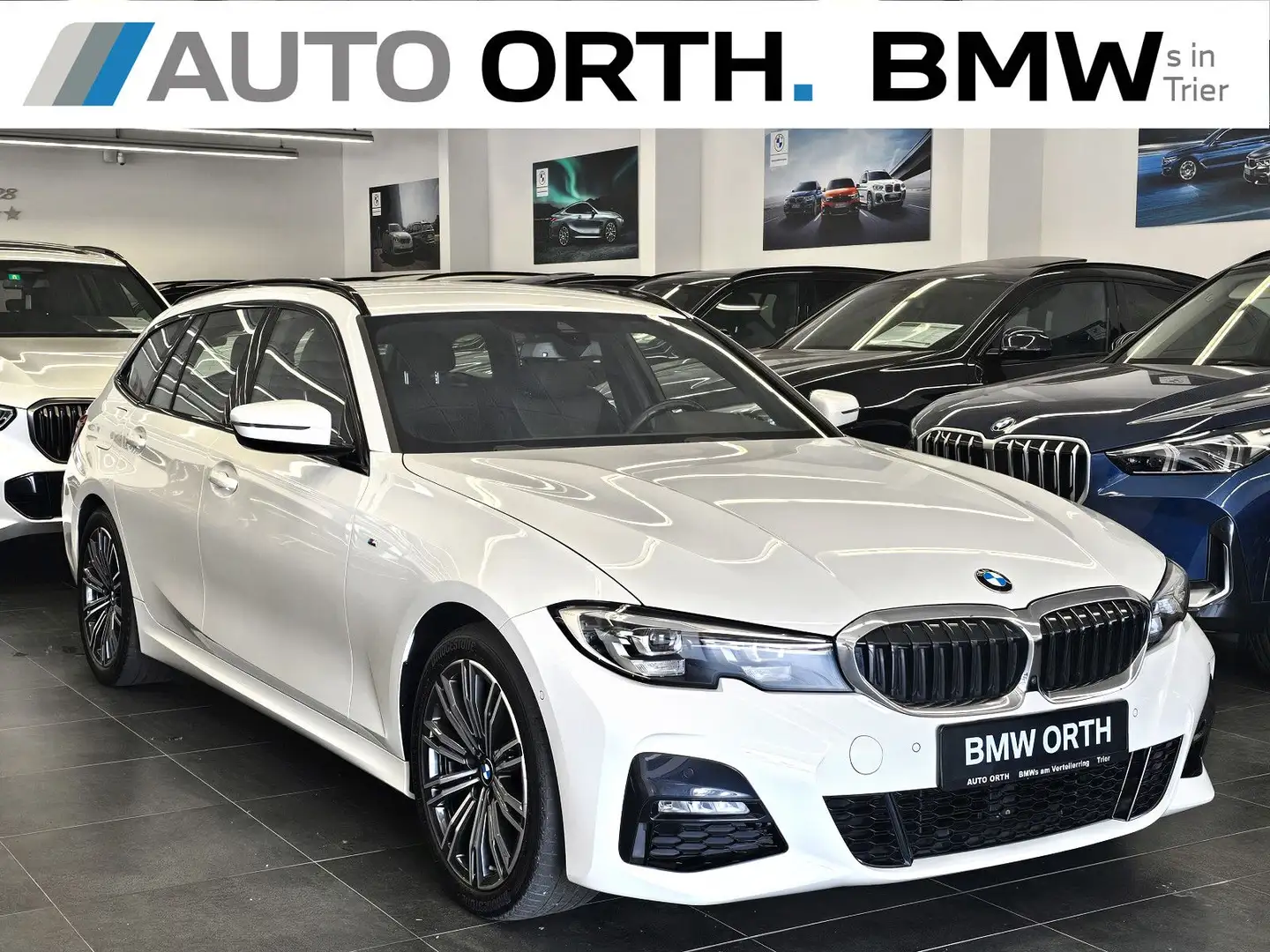 BMW 330 i xDrive Touring SP-AUT. M-SPORT LC-PROF 360° Weiß - 1