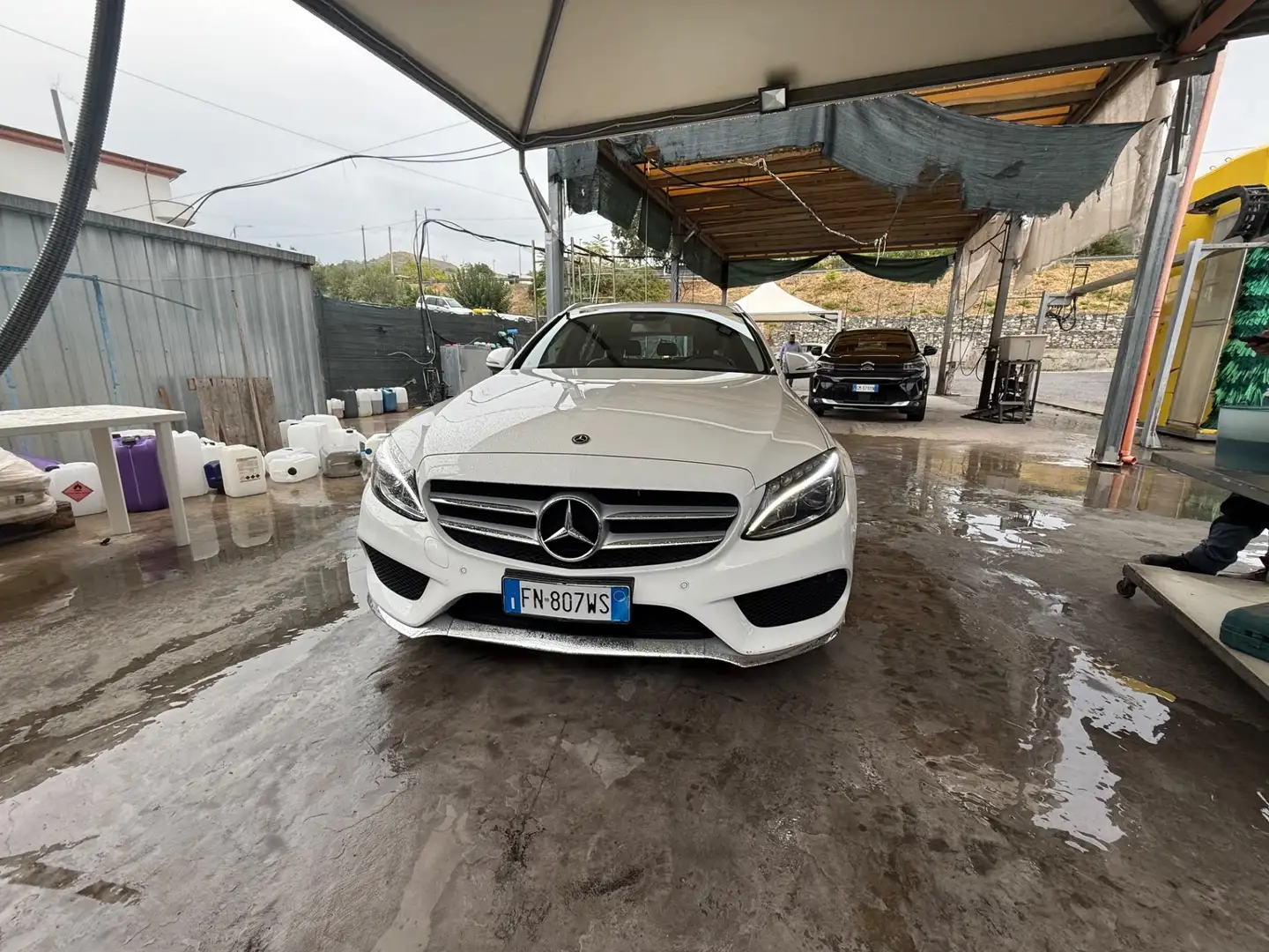 Mercedes-Benz C 200 C 200 d S.W. Auto Business Bianco - 1