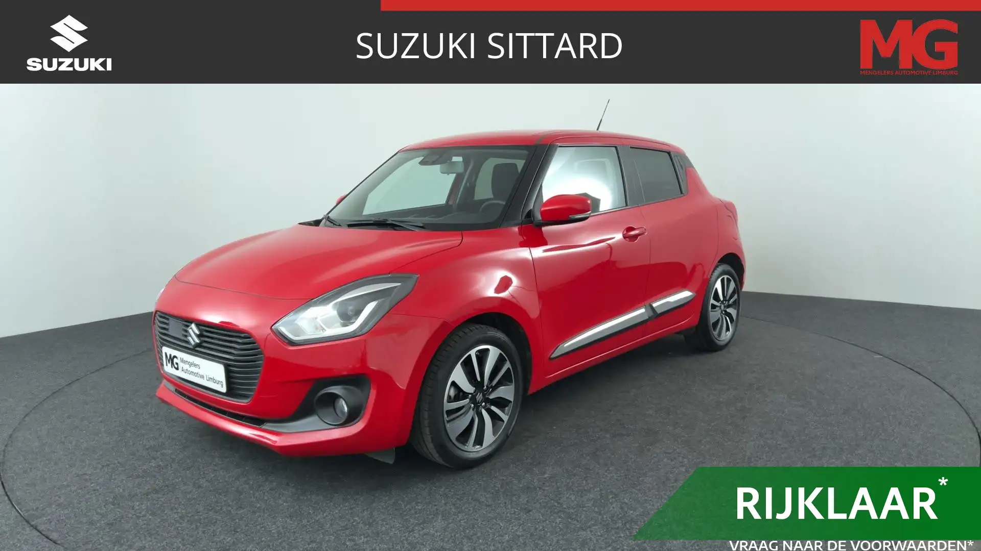 Suzuki Swift 1.2 Stijl Smart Hybrid | Rijklaar | Rood - 1