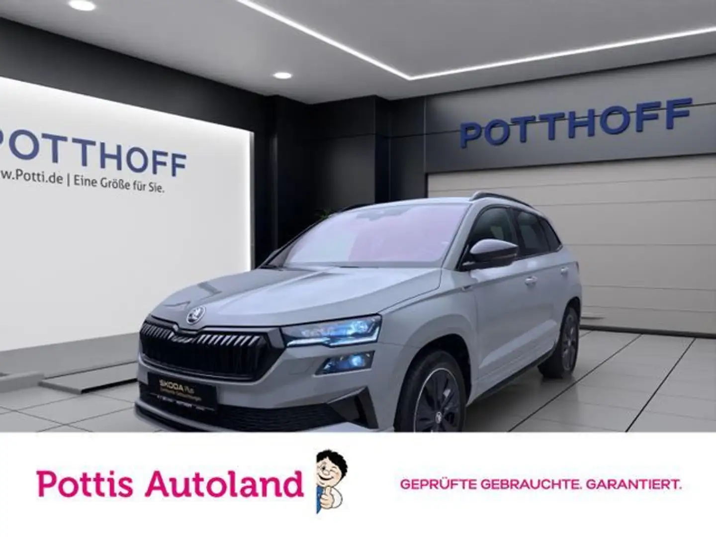 Skoda Karoq 2.0 TSI DSG 4x4 SPORTLINE MATRIX PDC SITZH Grau - 1