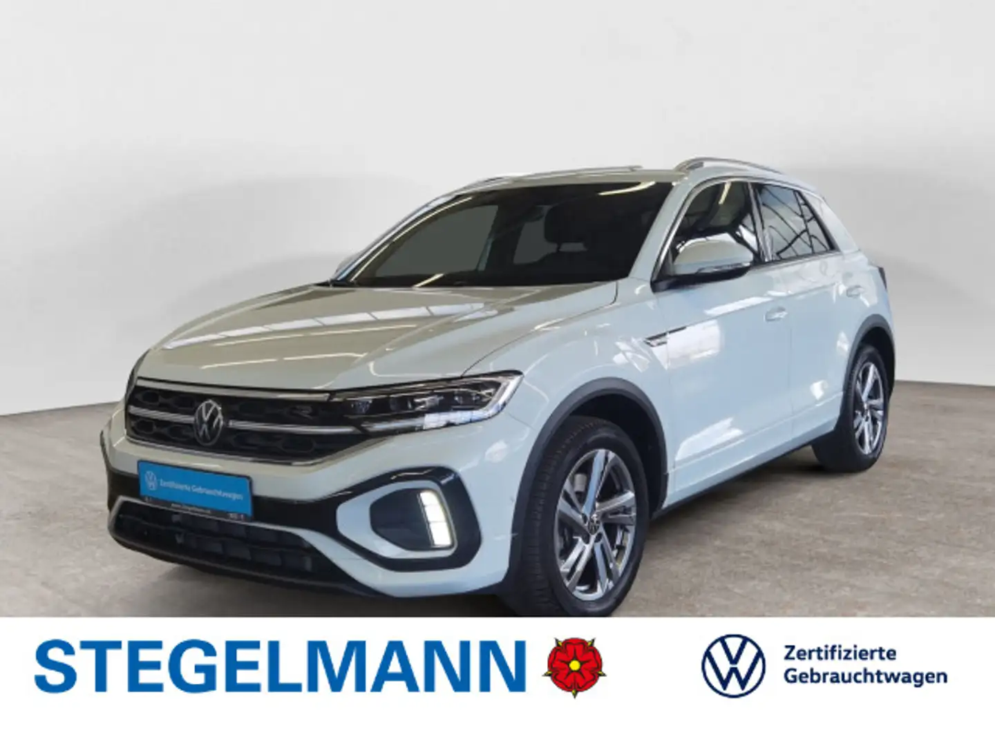 Volkswagen T-Roc 2.0 TSI DSG 4M R-Line Facelift *AHK*Matrix Weiß - 1