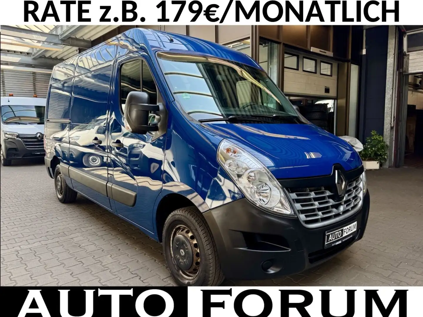 Renault Master 2.3 dCi L2H2 3,5t WERKSTATT REGALE KLIMA Blau - 1