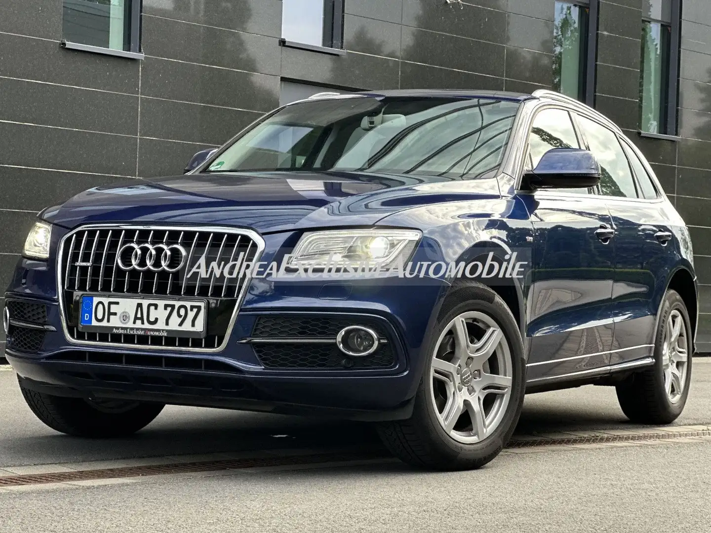 Audi Q5 2.0 TDI  QUATTRO S-LINE TOP FAHRZEUG!! Bleu - 1