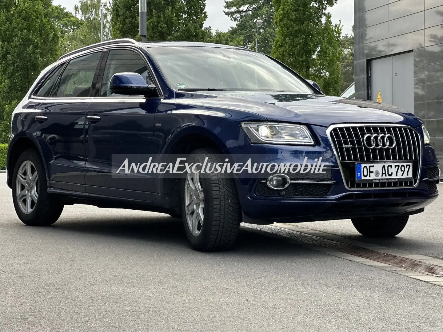Audi Q5 2.0 TDI  QUATTRO S-LINE TOP FAHRZEUG!! Bleu - 2