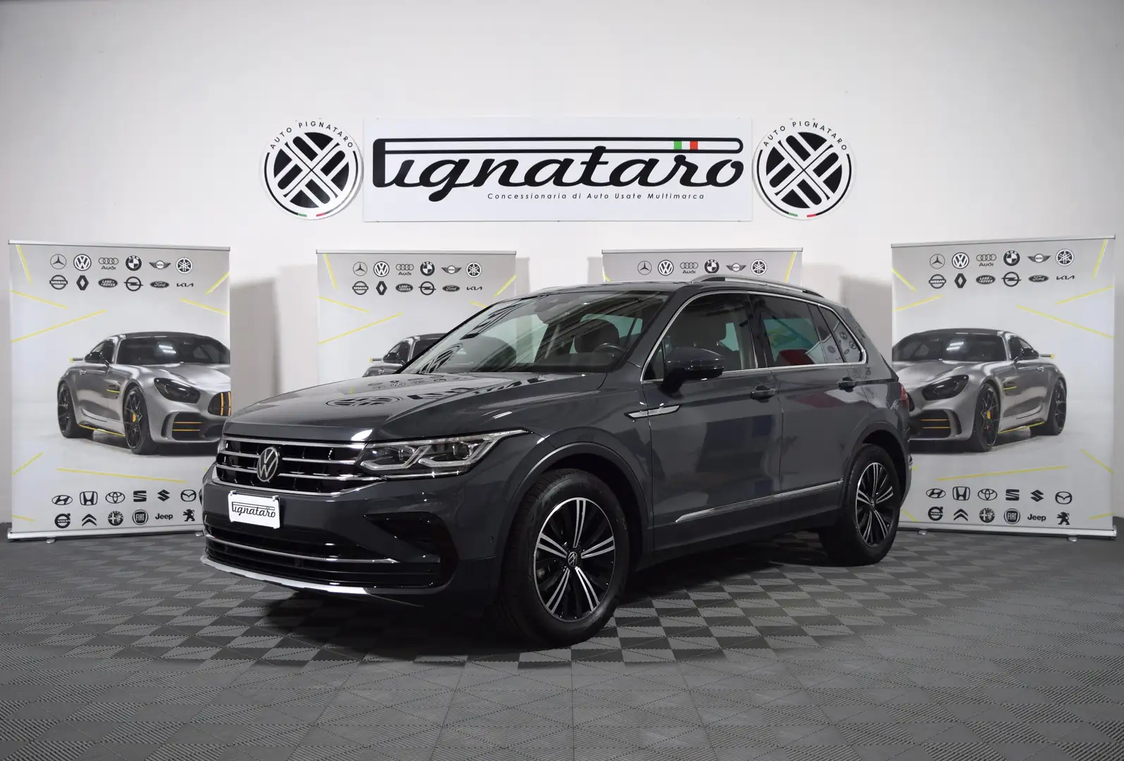 Volkswagen Tiguan 2.0 Tdi Elegance 150 CV Dsg,Alcantara,Led,Cam,R18" Grigio - 2