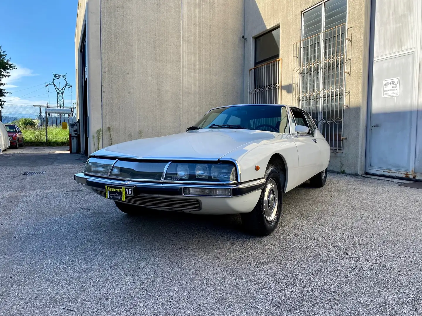 Citroen SM carburatori Blanc - 1