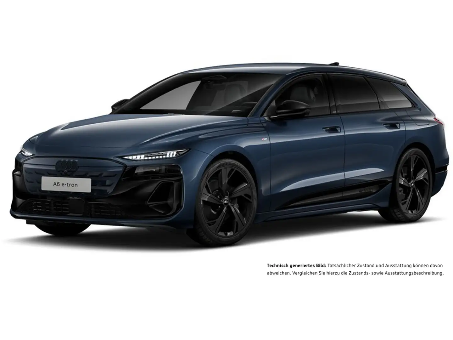 Audi A6 e-tron Avant S LINE WÄRMEPUMPE AHK 360°CAM Blau - 2