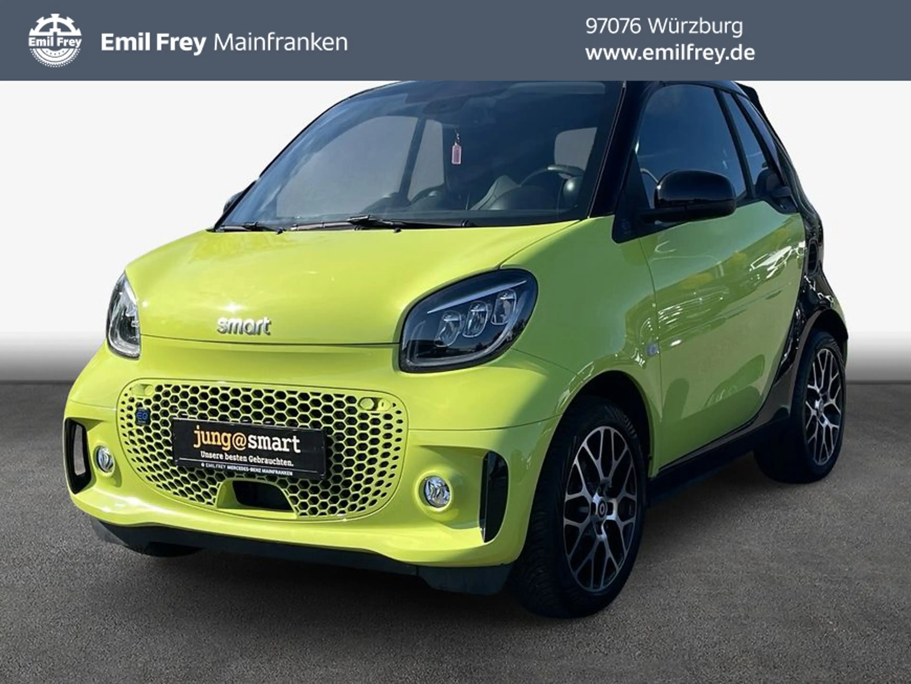 smart forTwo fortwo cabrio EQ prime Exclusive 22KW-Lader