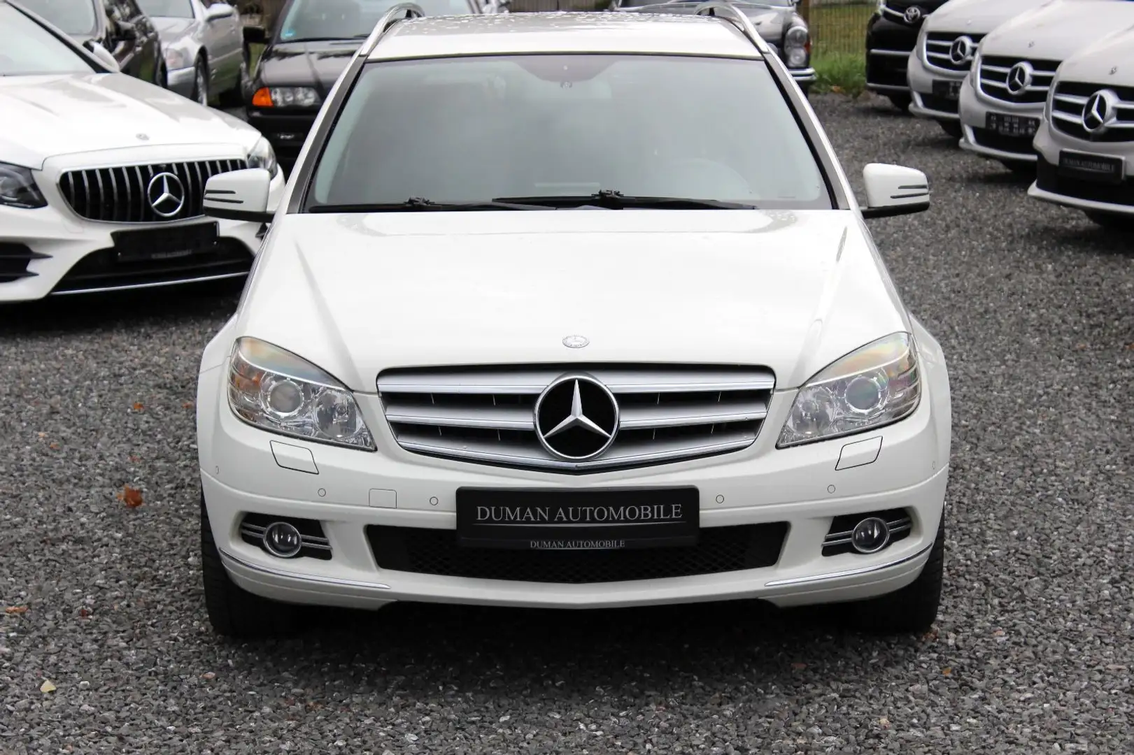 Mercedes-Benz C 180 T Kompressor Automatik COMAND R-KAMERA AHK Weiß - 1
