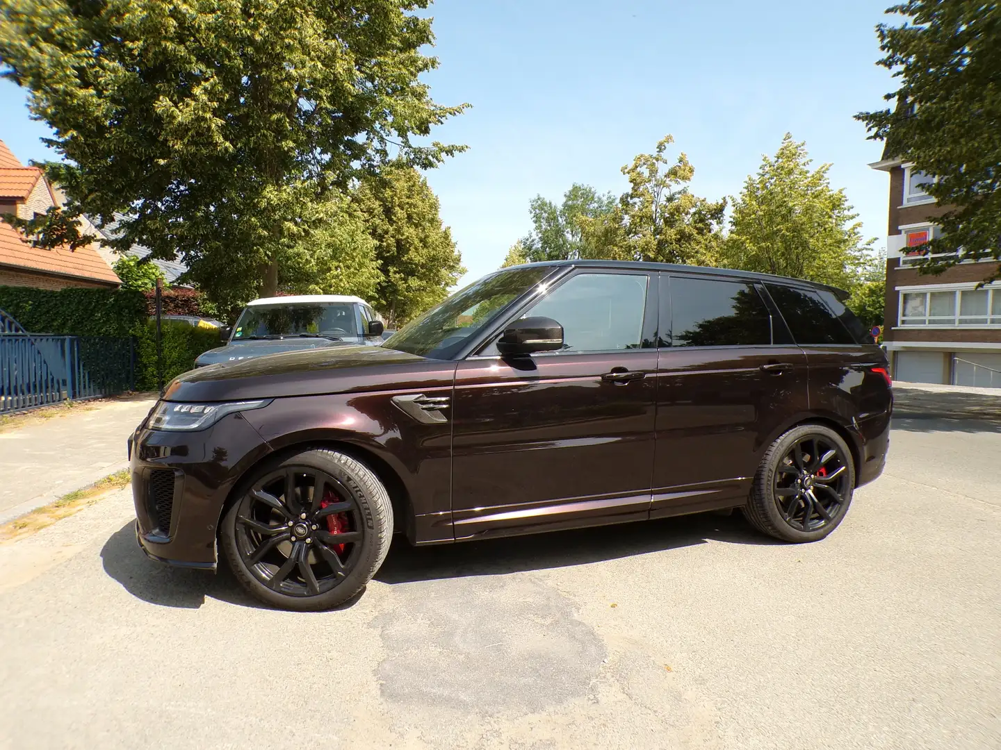 Land Rover Range Rover Sport 5.0 V8 P575 SC SVR LICHTE VRACHT// 62.500 BTW IN!! Braun - 2