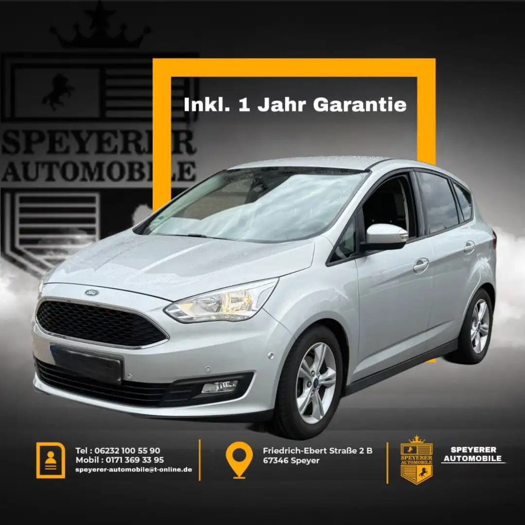 Ford C-Max C-MAX Business Edition|1.HAND|SHZ|NAVI|PDC|TEMPO Argent - 1