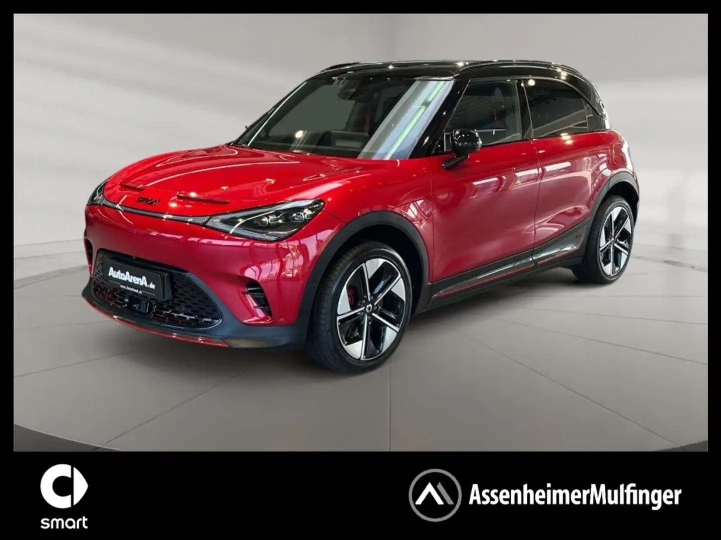 smart #1 Brabus AWD +Navi+HUD+Pano+MATRIX+KeyLess+LM Rot - 1