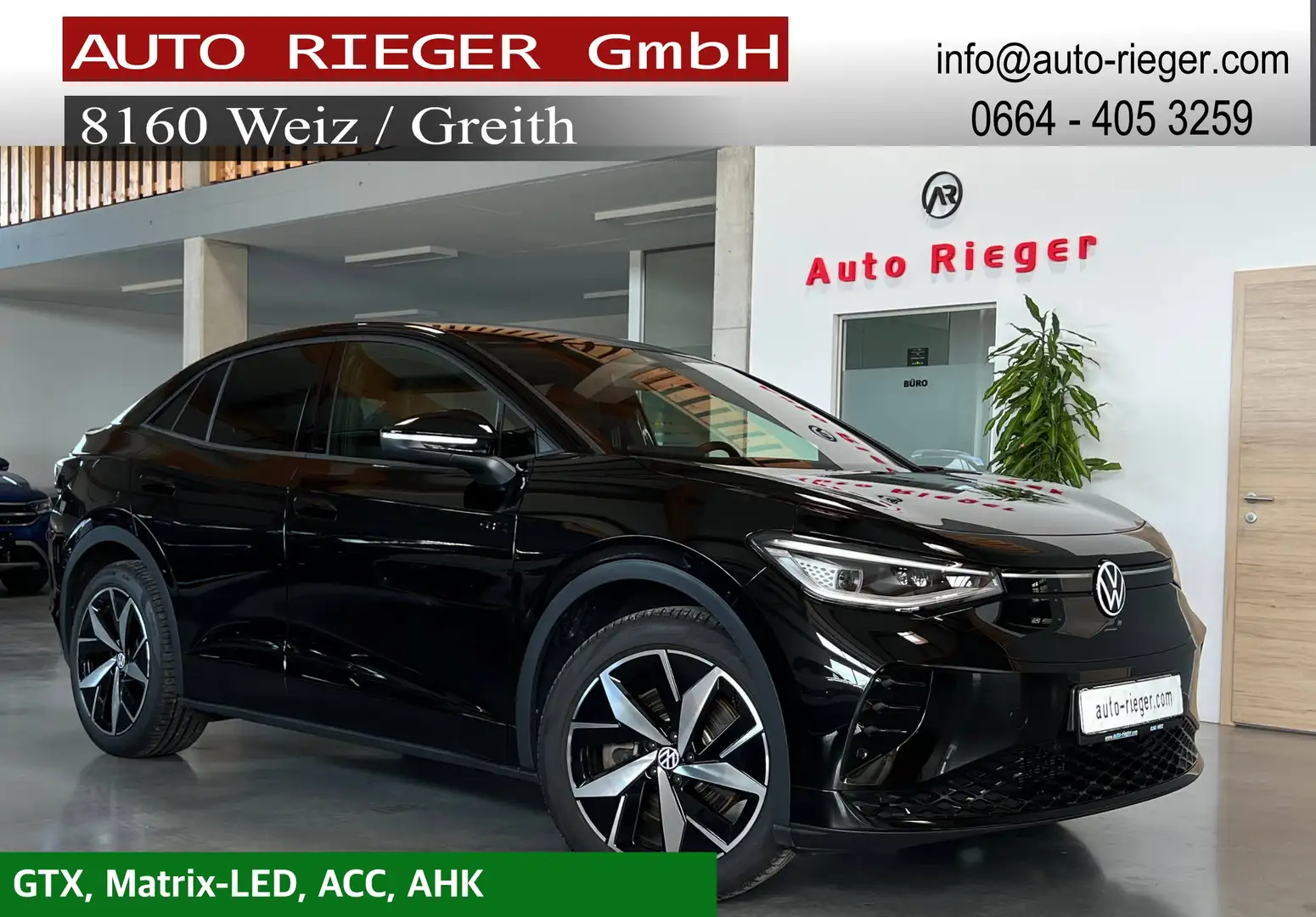 Volkswagen ID.5 GTX 250 kW 4Motion AHK Schwarz - 1