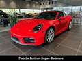 Porsche 992 (911) Targa 4S/SportDesign/Sport Chrono/HD-Matrix Rood - thumbnail 12