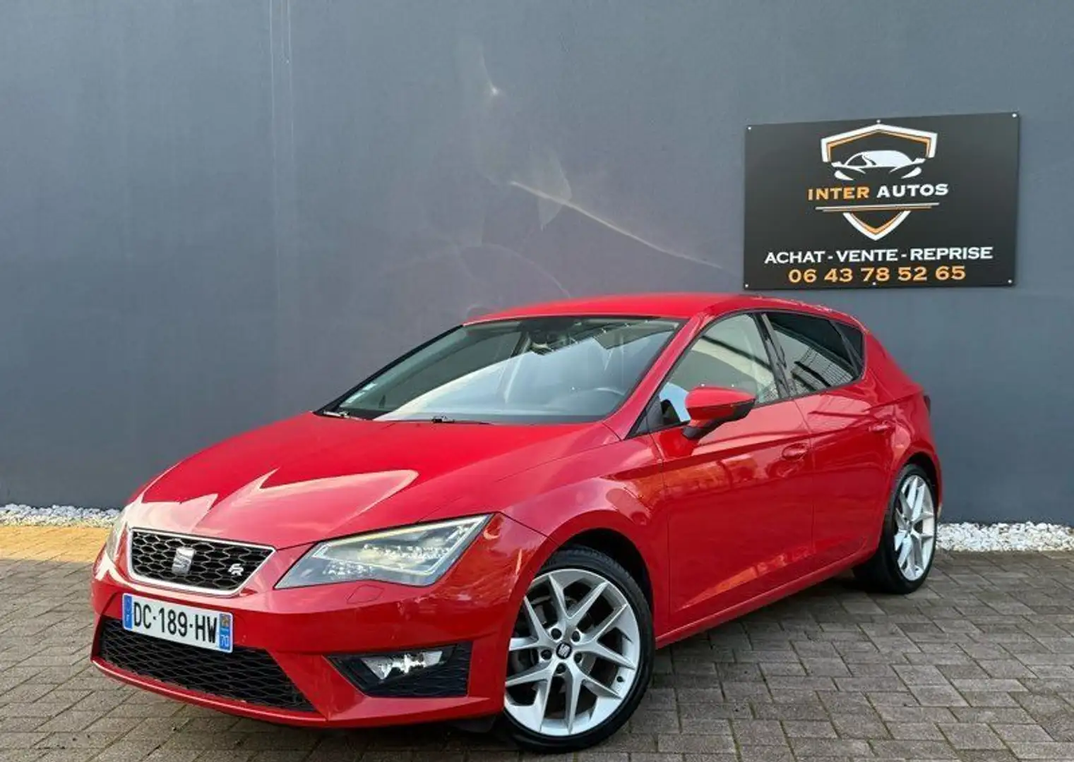 SEAT Leon fr 2.0 tdi 150ch Rouge - 2