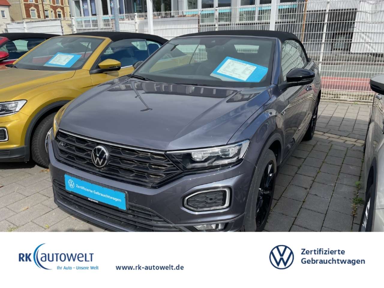 Volkswagen T-Roc — Volkswagen T-Roc Cabriolet 1.5 TSI R-Line NAVI LED ACC Kamera digit