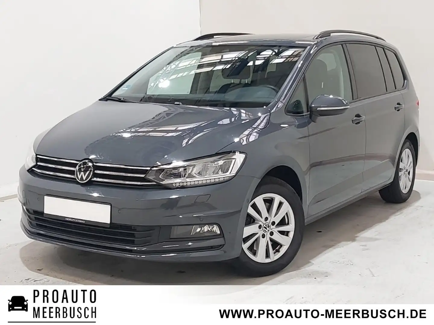 Volkswagen Touran Comfortline EASYOPEN/PANO/RFK/7SITZE/NAVI Grijs - 1