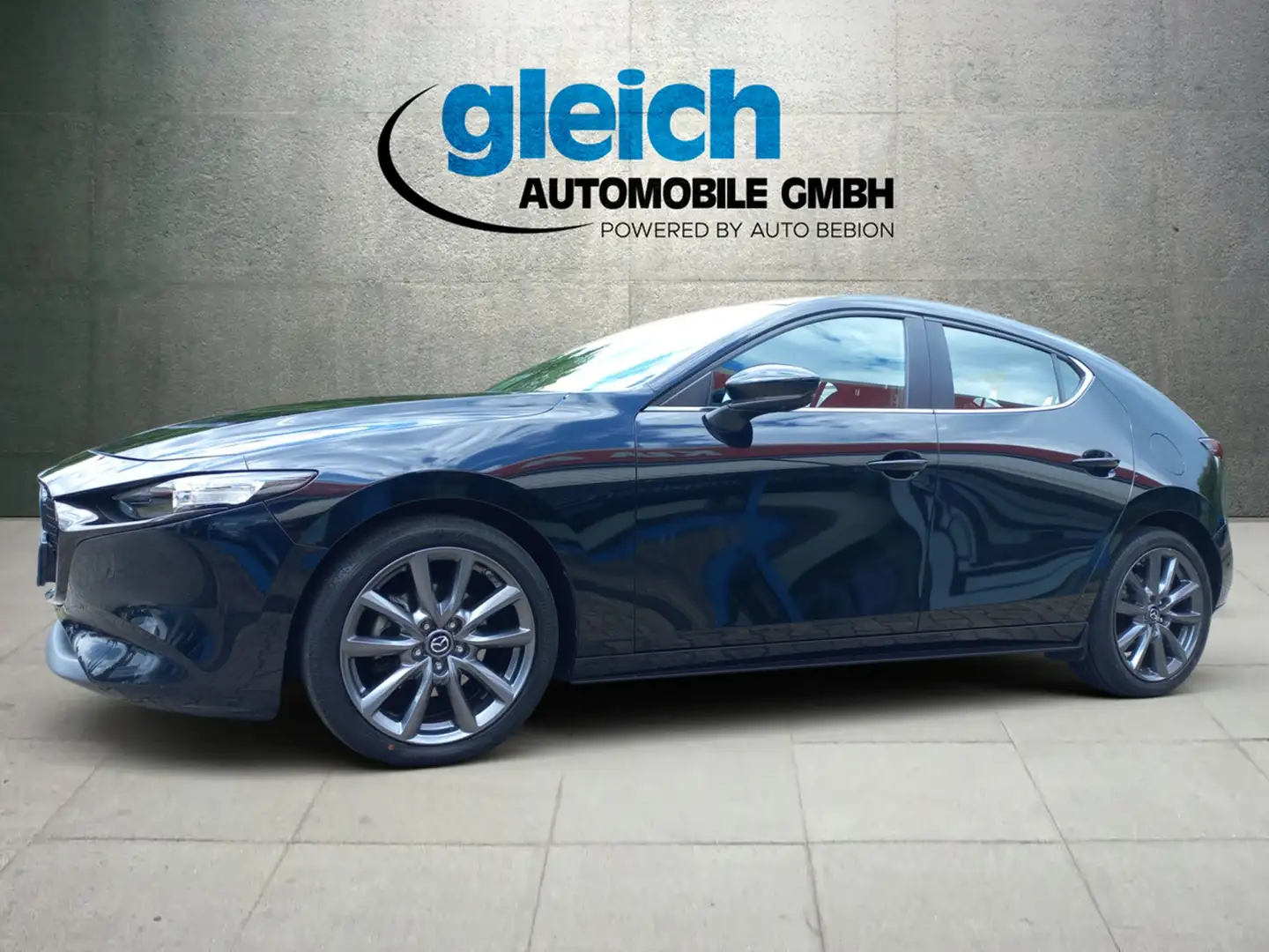 Mazda 3 SKYACTIV-X 2.0 M HybridSelection ACC PDC Navi Schwarz - 2