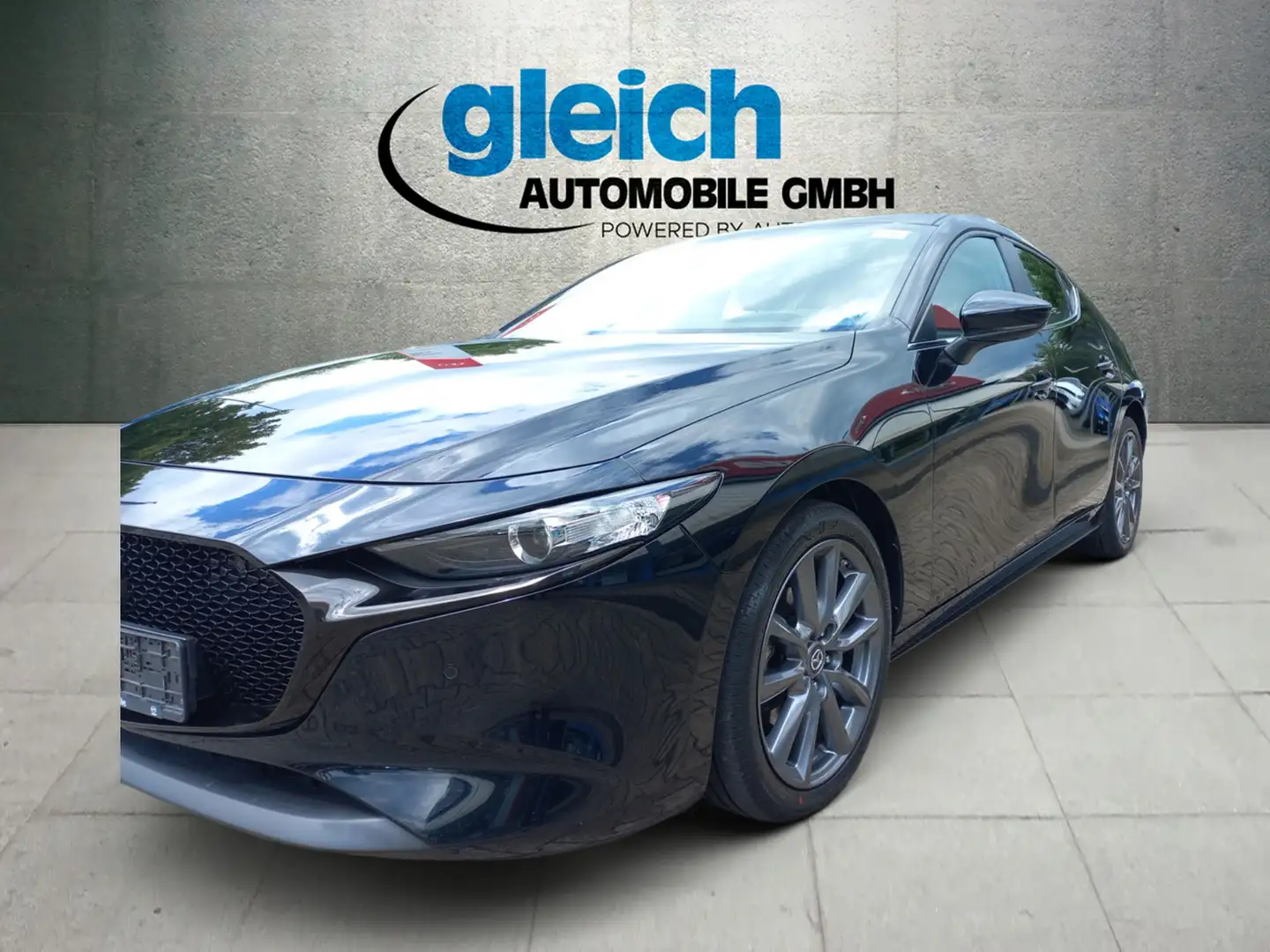 Mazda 3 SKYACTIV-X 2.0 M HybridSelection ACC PDC Navi Schwarz - 1