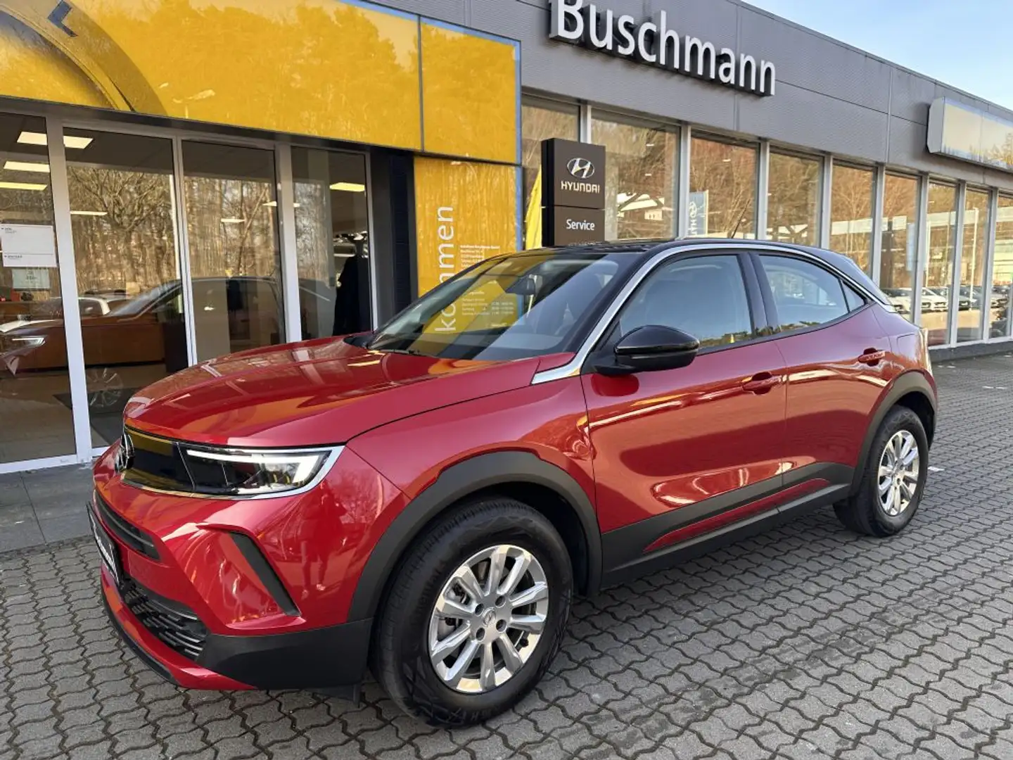 Opel Mokka-E Edition +3 phasig 11 kw OBC+ Rojo - 1