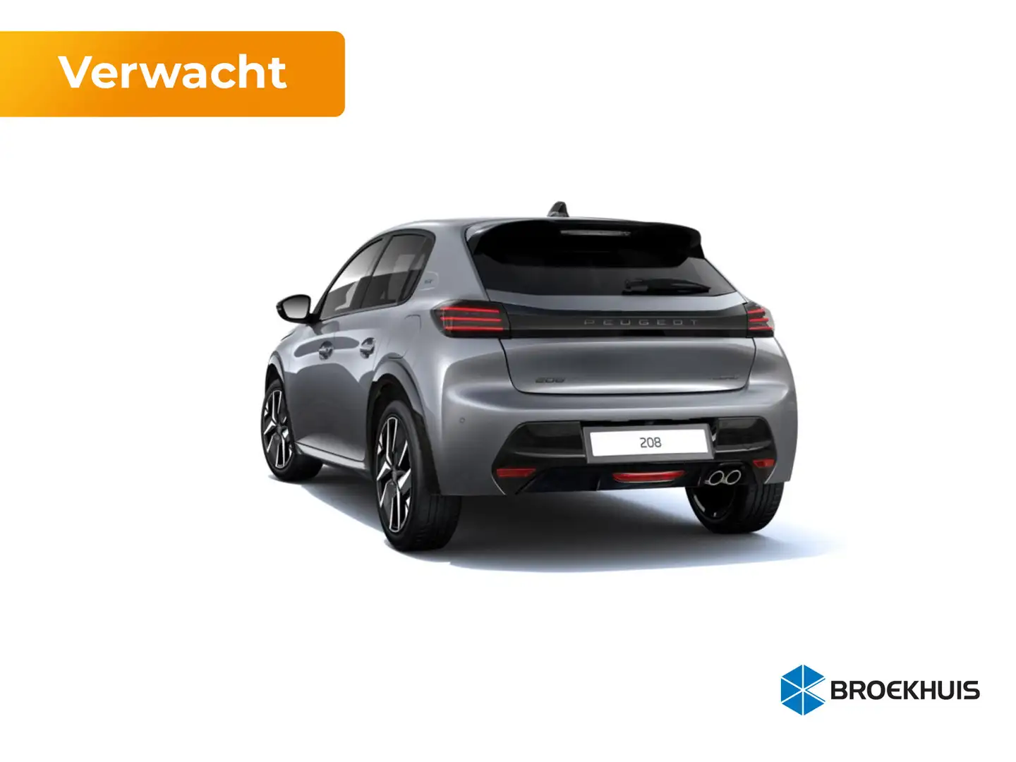 Peugeot 208 GT | Armsteunen op de voorportieren bekleed met ku Grijs - 1